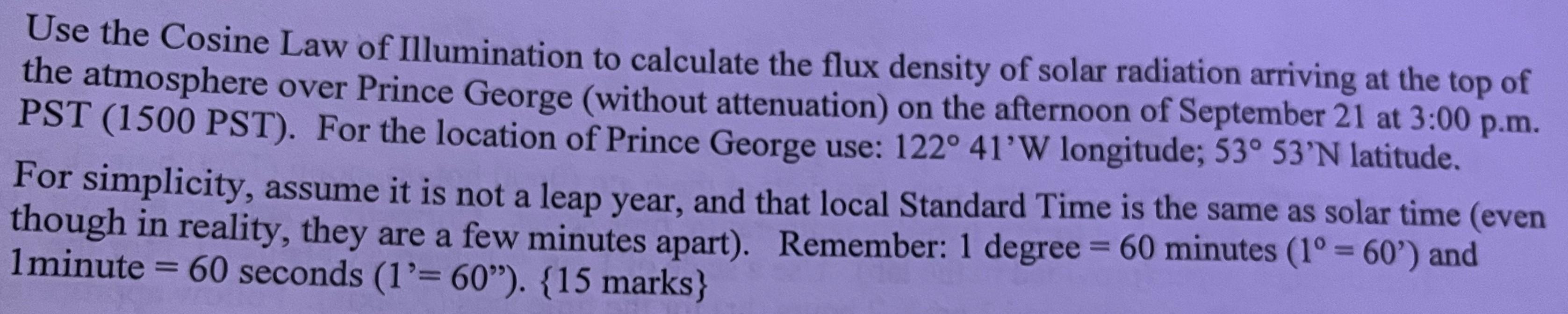 solved-use-the-cosine-law-of-illumination-to-calculate-the-chegg