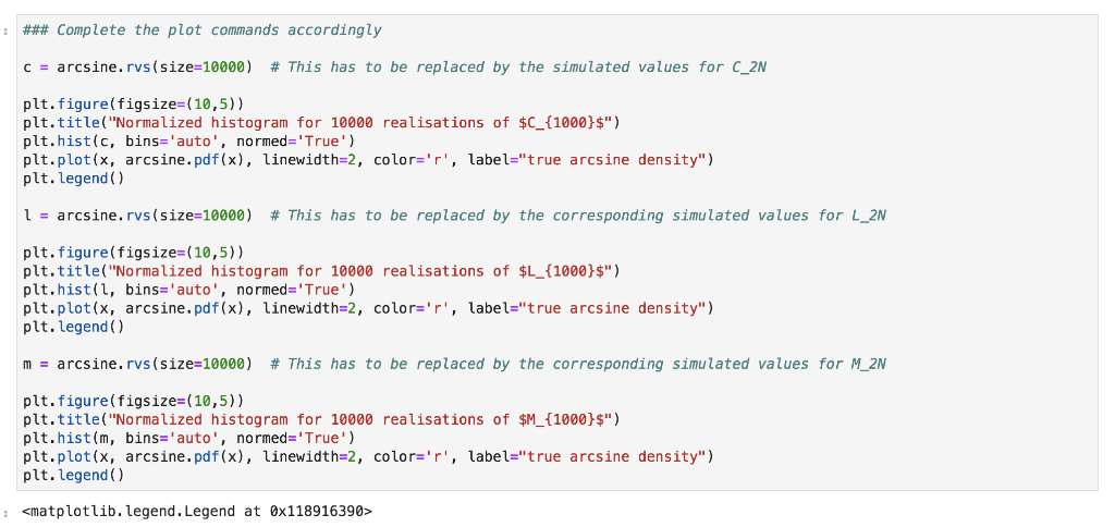 Problem 3 (3 points) Random Walk theory provides us | Chegg.com