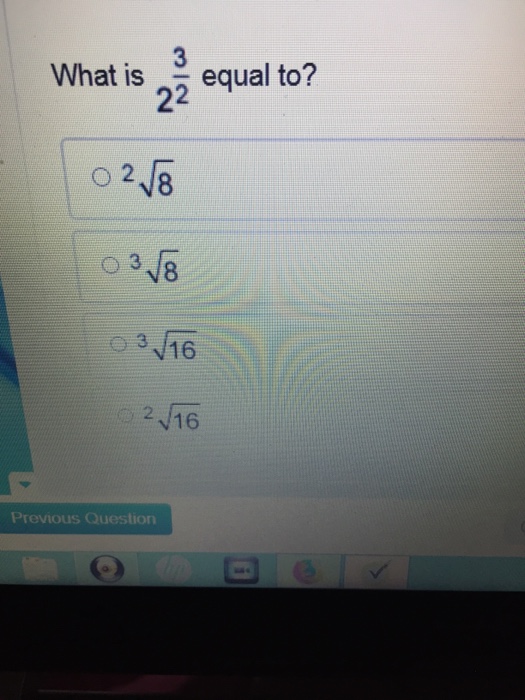 Solved what is equal to 3 n8 316 2v16 chegg
