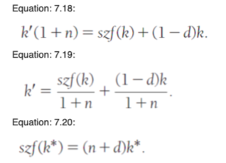 Solved Modify the Solow growth model by including government | Chegg.com
