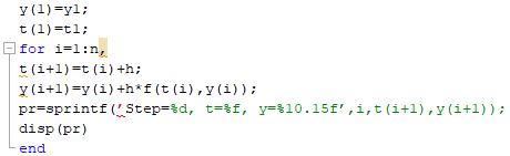 Solved Edit this MATLAB code so that it will implement the | Chegg.com