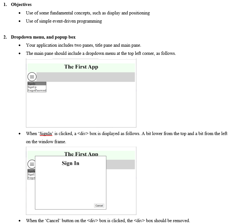 Solved 1. Objectives - Use of some fundamental concepts, | Chegg.com