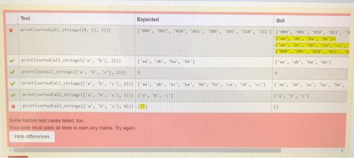 Solved Deline A Python 3 Function All Strings Alpha Chegg