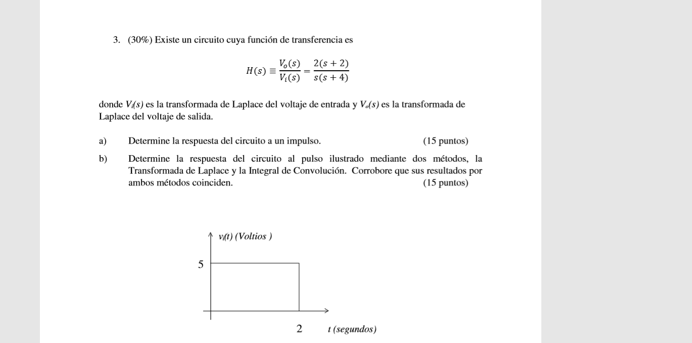 Solved There Is A Circuit Whose Transfer Function Is Wher Chegg Com