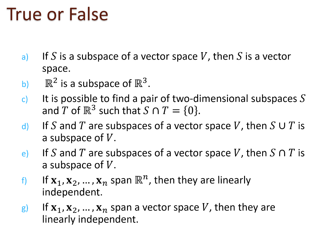 solved-true-or-false-a-if-s-is-a-subspace-of-a-vector-space-chegg