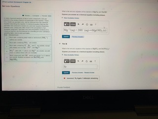 Solved A What Is The Net Ionic Equation Of The Reaction Chegg Com