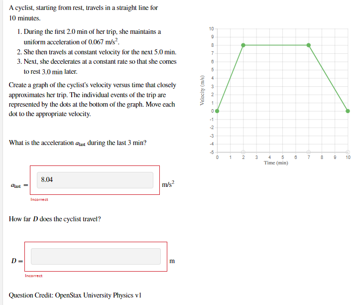 solved-10-9-8-7-a-cyclist-starting-from-rest-travels-in-a-chegg