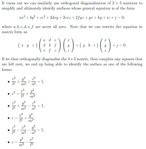 Solved It turns out we can similarly use orthogonal | Chegg.com