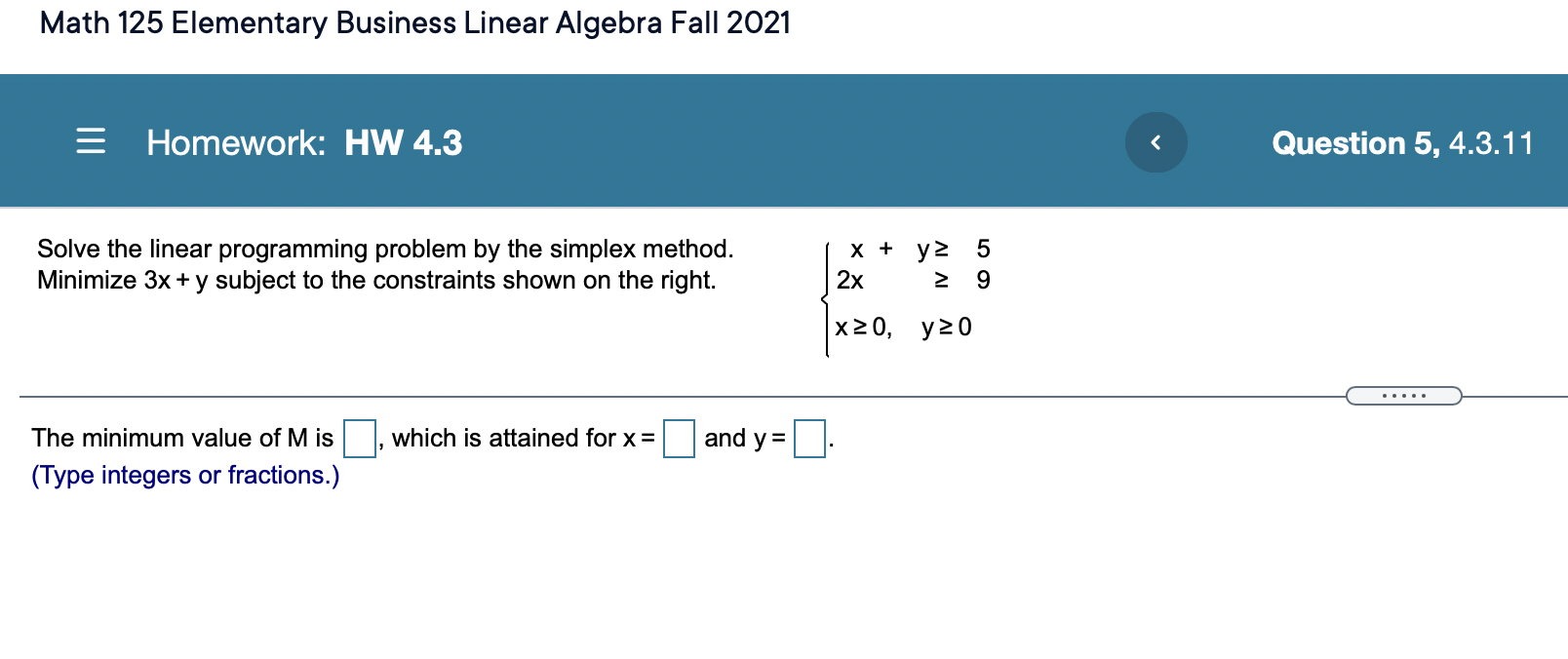 Linear programming sample problems picture