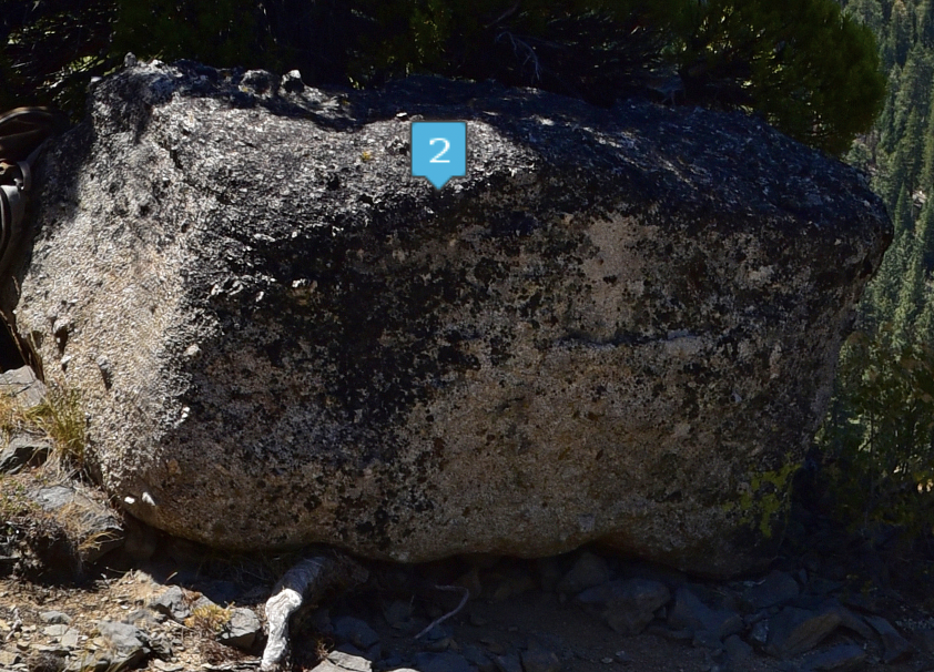 Solved STOP 4 1.Take a closer look at this rock, ignoring | Chegg.com