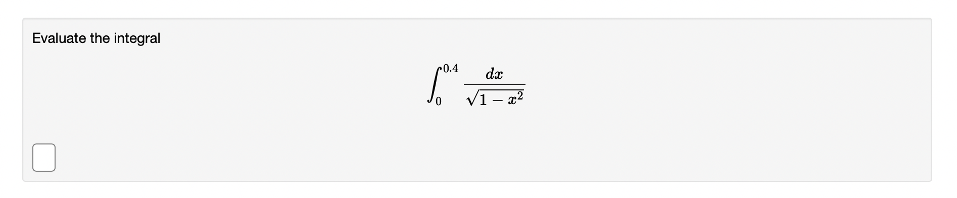 Solved Could you please help me evaluate this integral? I am | Chegg.com