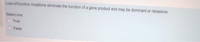Solved What type of mutation is most likely to be | Chegg.com