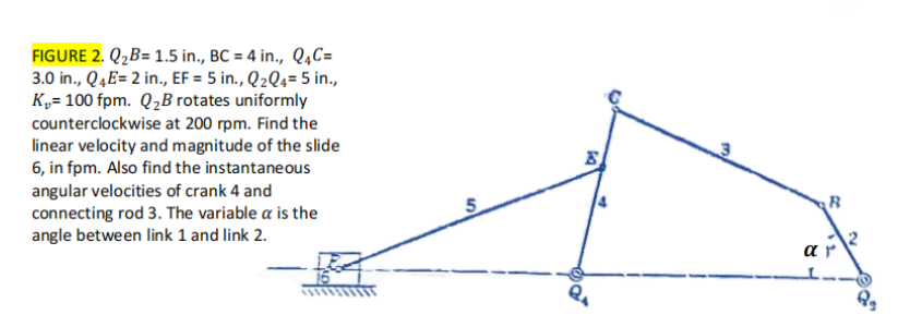 Solved Velocity Analysis Use Instantaneous Axis of Velocity | Chegg.com