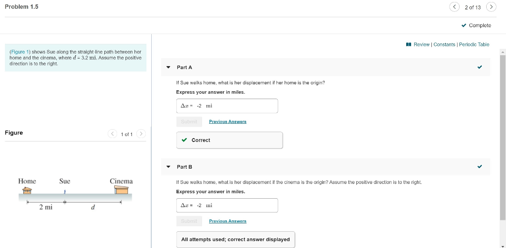 Solved Can someone please explain why both answers are -2mi? | Chegg.com