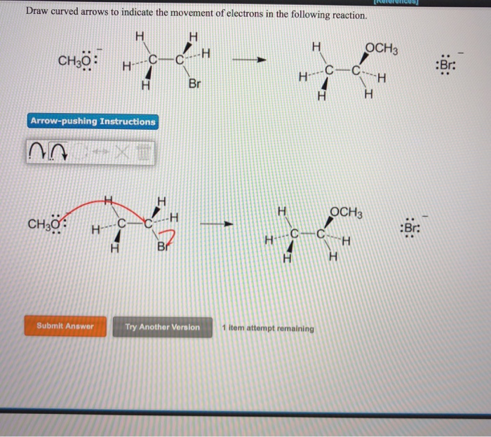 Solved Draw curved arrows to indicate the movement of | Chegg.com