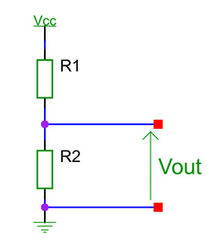 Solved Consider the potential divider below: Given that the | Chegg.com