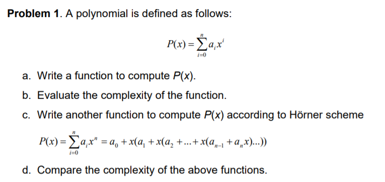 Solved Please use C language. Write a function to compute | Chegg.com
