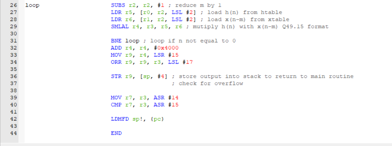 Solved ram_base EQU 0×40000000 AREA Exercise2, CODE, | Chegg.com