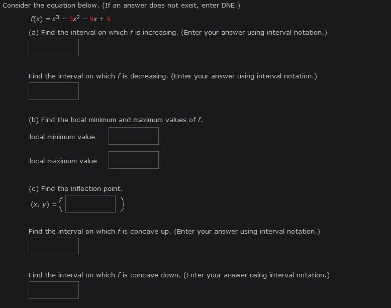 Solved Consider The Equation Below If An Answer Does Not Chegg Com