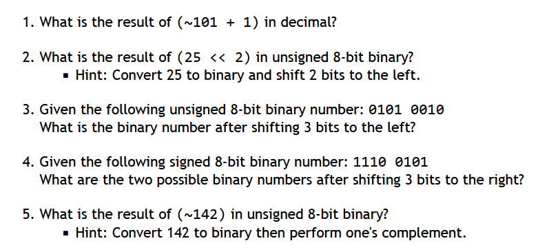 solved-1-what-is-the-result-of-101-1-in-decimal-2-what-chegg