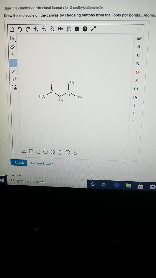 Solved: Draw The Condensed Structural Formula For 3-methyl... | Chegg.com
