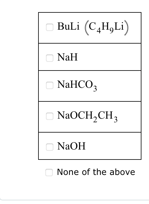 Solved The Most Acidic Proton On The Molecule Below Has | Chegg.com