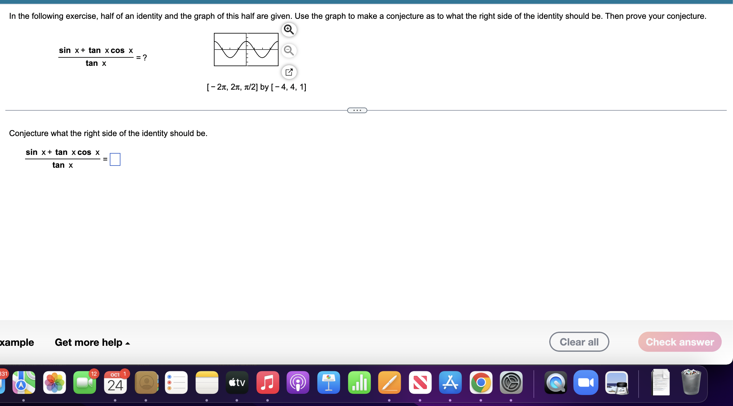 tan pi 4 1 2 cos inverse x