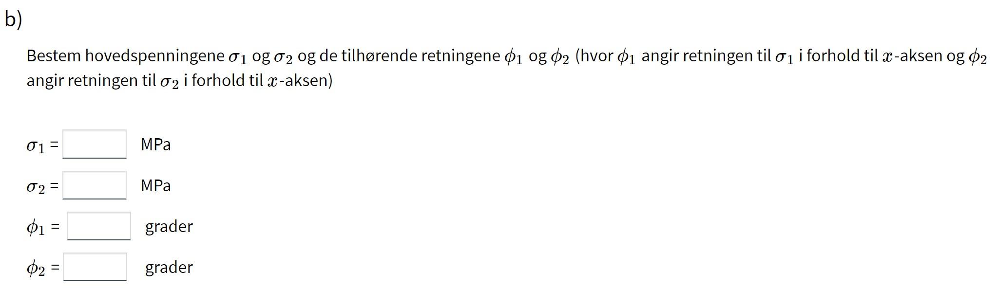 Solved The figure above shows a stress element that | Chegg.com