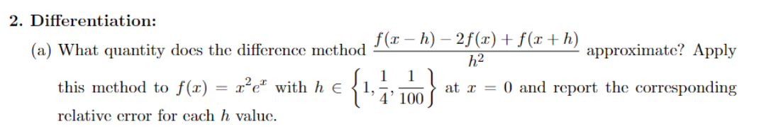 Solved Please I need a correct solution to this Problem 2a | Chegg.com