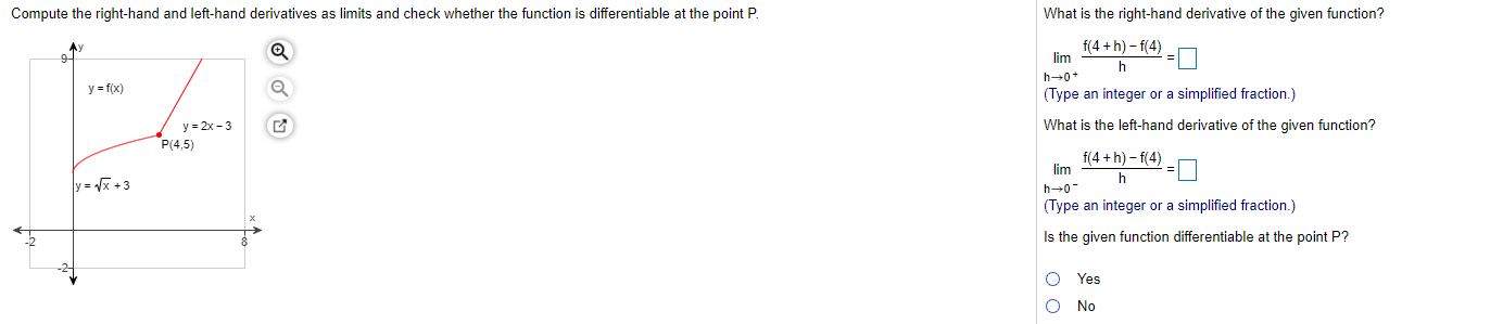 Solved Compute the right-hand and left-hand derivatives as | Chegg.com