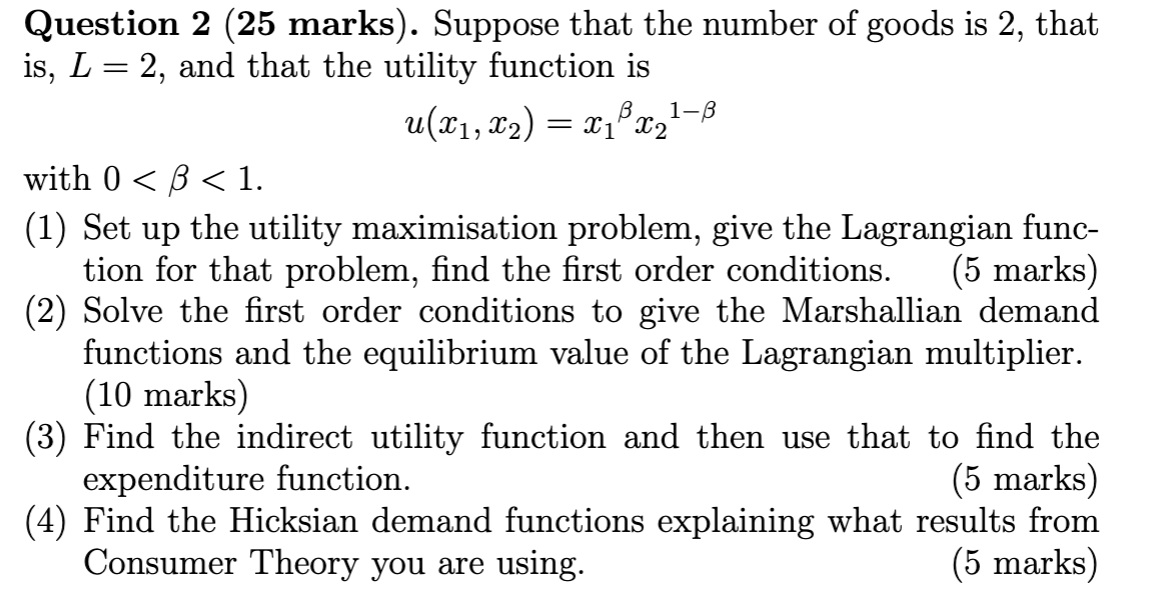 Solved Question 2 (25 marks). Suppose that the number of | Chegg.com