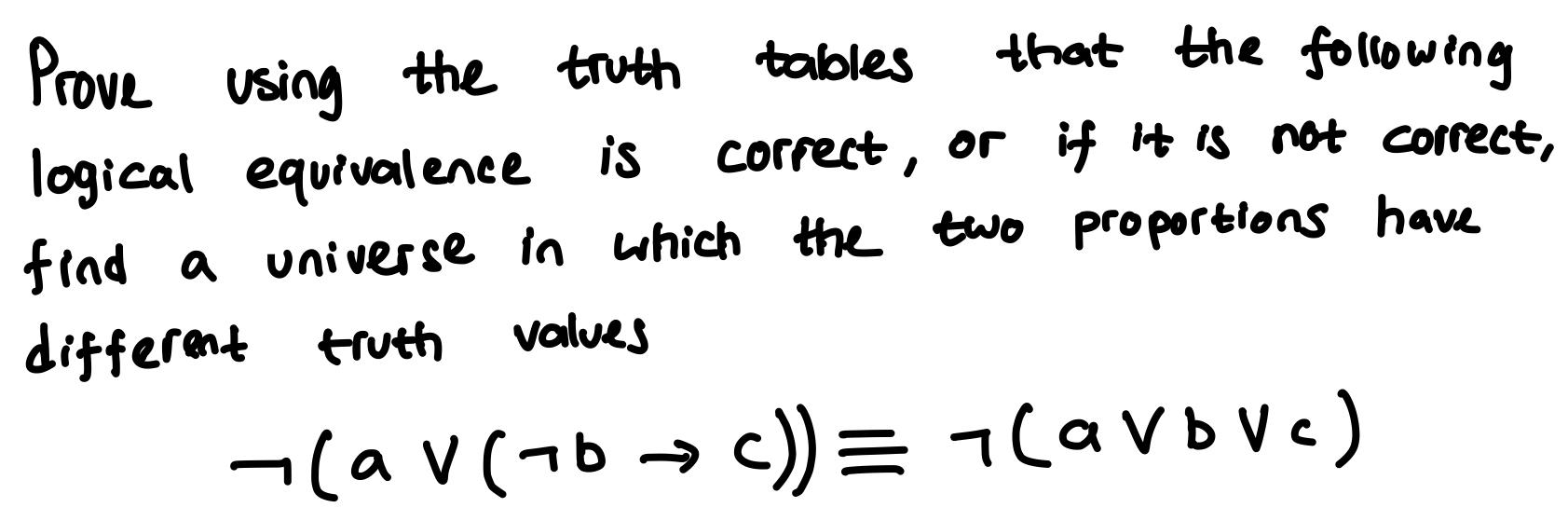 Solved tables that the following Prove using the truth | Chegg.com