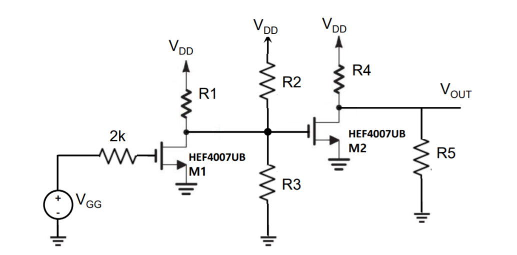 Solved The following circuit is a two-stage CS | Chegg.com