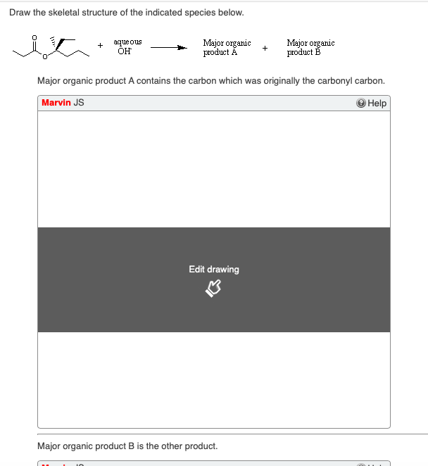 Solved Draw the skeletal structure of the indicated species 