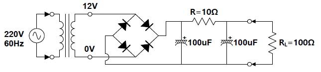 Solved If the DC voltage VL applied to the load resistance | Chegg.com ...