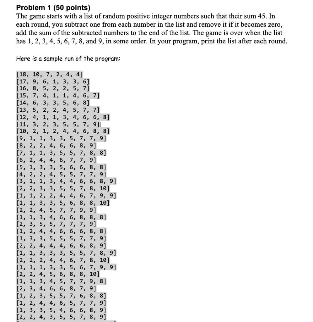 solved-problem-1-50-points-the-game-starts-with-a-list-of-chegg