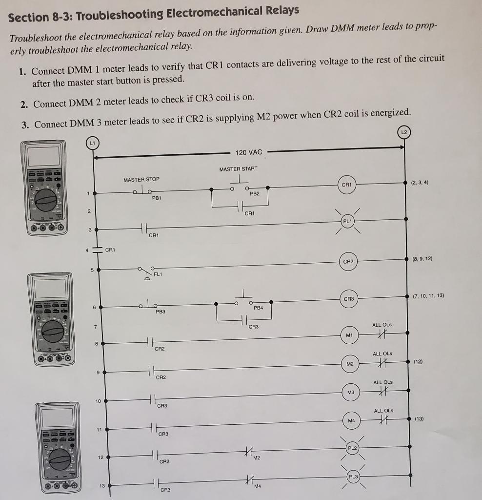Solved Section 83 Troubleshooting Electromechanical Relays