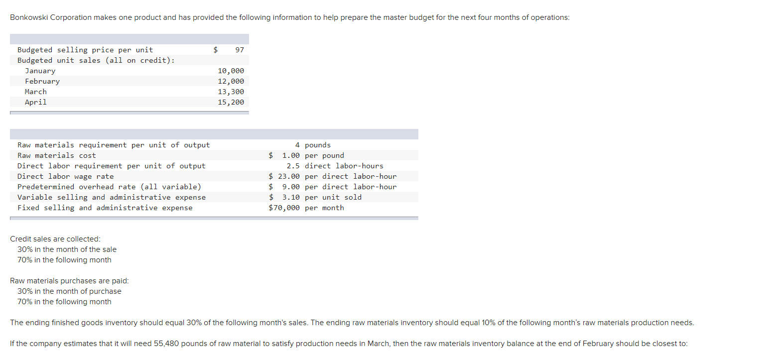 solved-bonkowski-corporation-makes-one-product-and-has-chegg