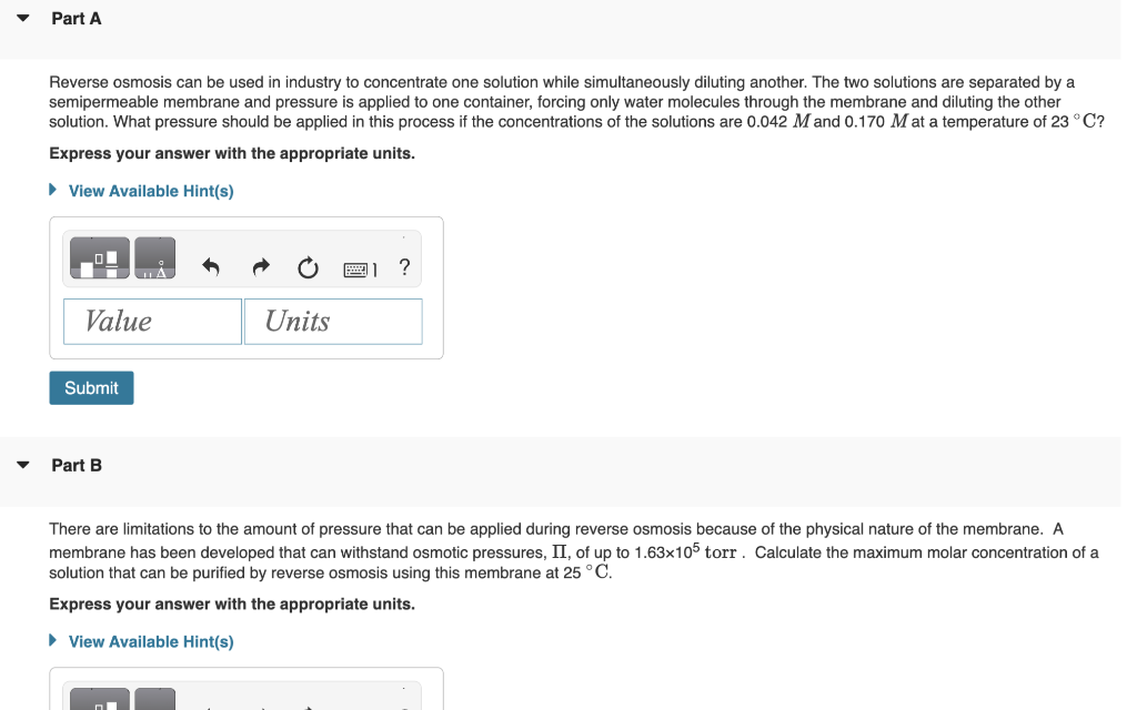 Solved PLEASE HELP WITH PART A AND B, I WILL UPVOTE IF | Chegg.com
