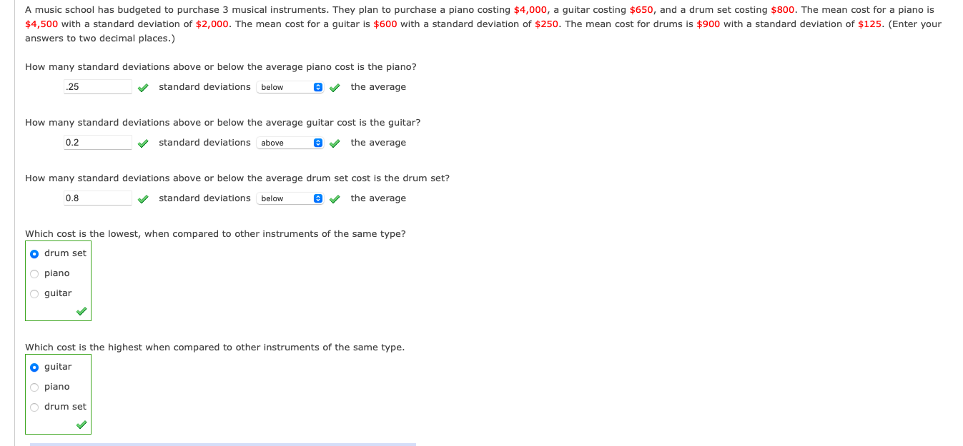 Solved A music school has budgeted to purchase 3 musical