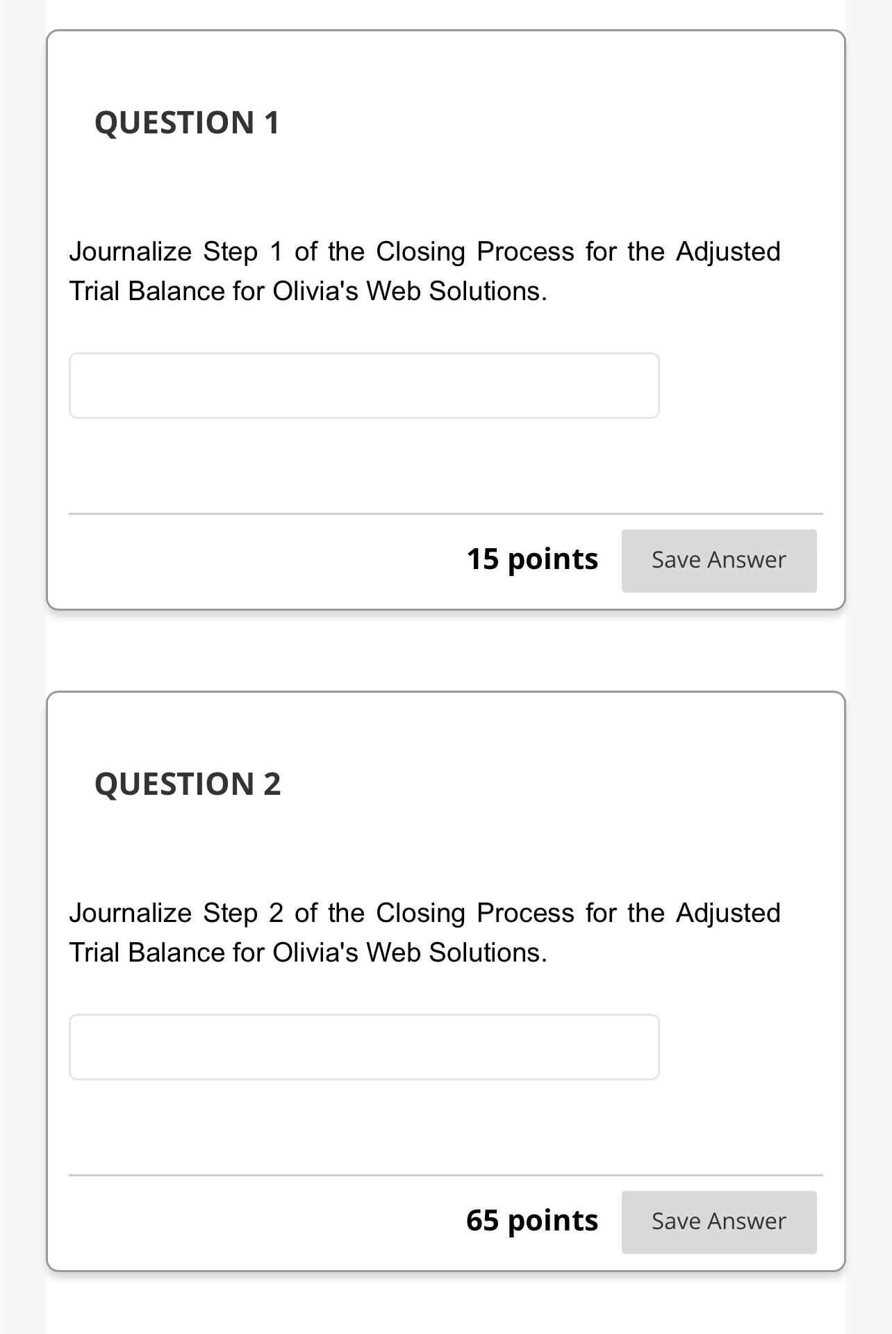 Solved Journalize Step 1 of the Closing Process for the | Chegg.com