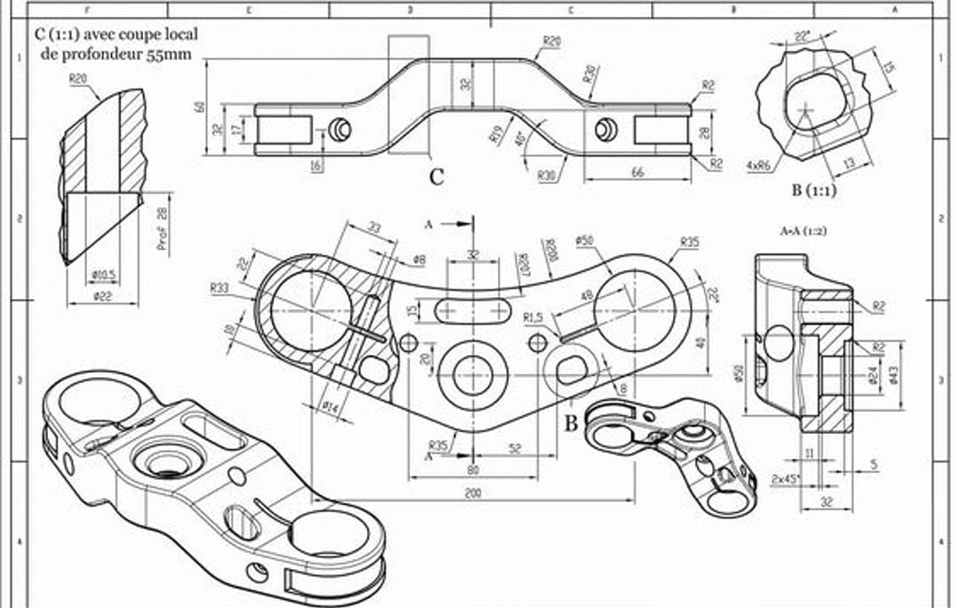 Show the steps of drawing using the CATIA program, | Chegg.com