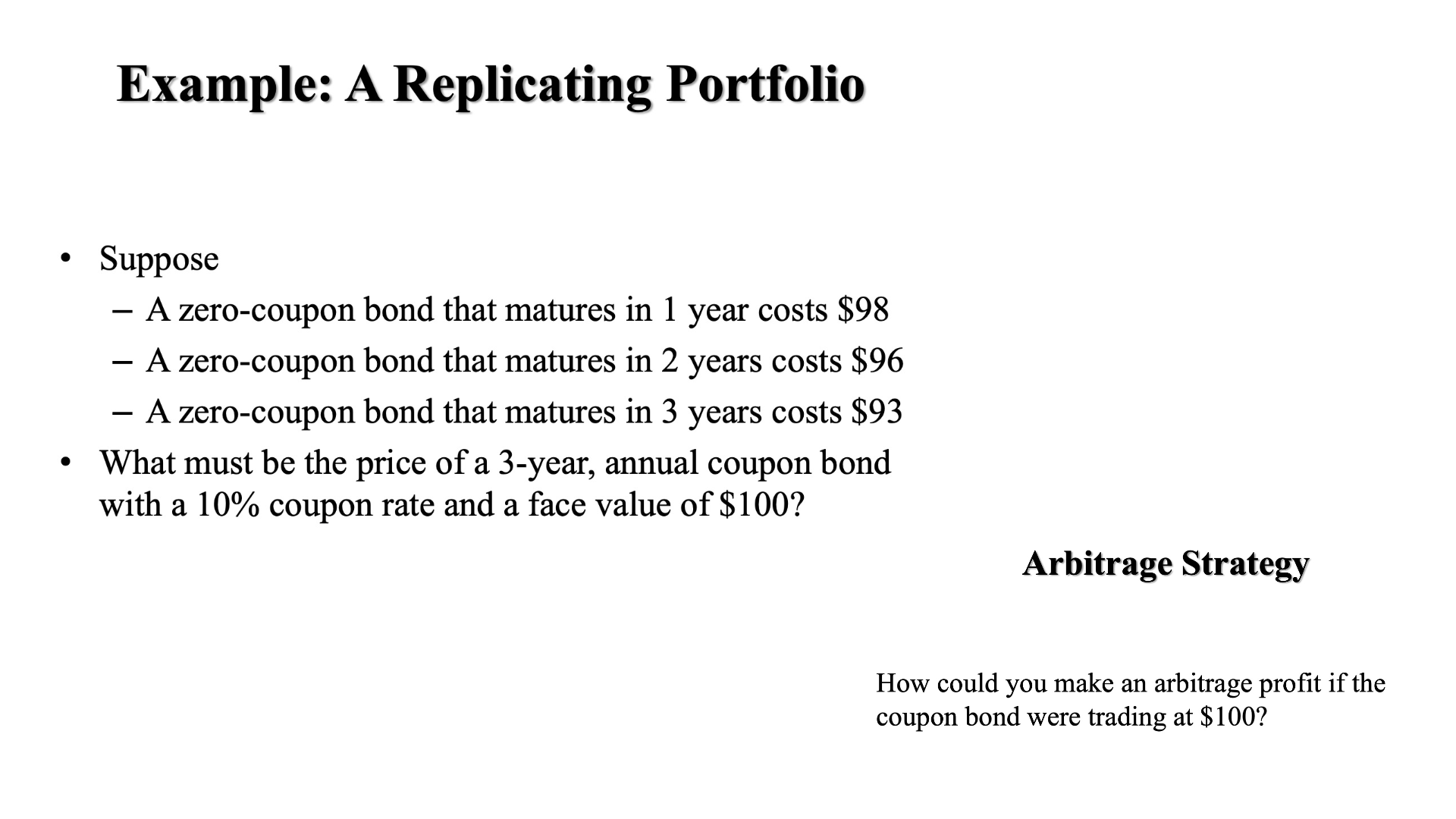 Solved Suppose A zerocoupon bond that matures in 1 year
