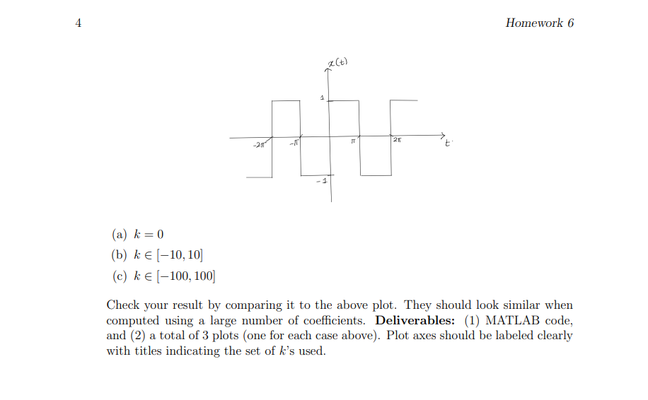 Solved 8. Write a MATLAB function that computes a continuous | Chegg.com
