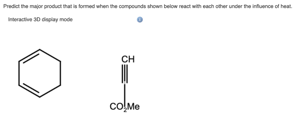 Ch2me Solved Predict the major product that is formed when the | Chegg.com