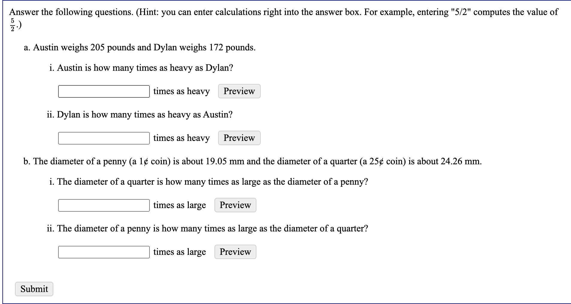 Solved Answer The Following Questions. (Hint: You Can Enter | Chegg.com