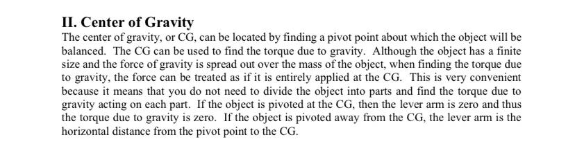Solved Lab 12: Static Equilibrium Introduction There are two | Chegg.com