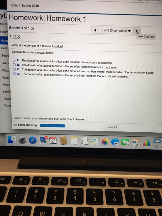 is the domain of a polynomial function always all real numbers