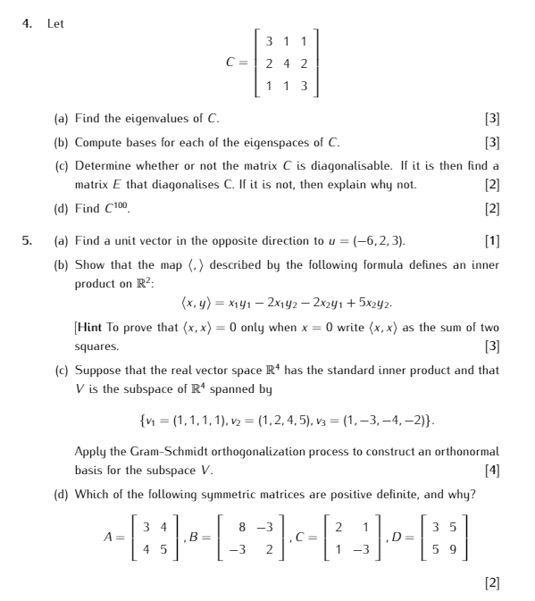 Solved 1. (a) In A Vector Space V Over The Field F Prove | Chegg.com