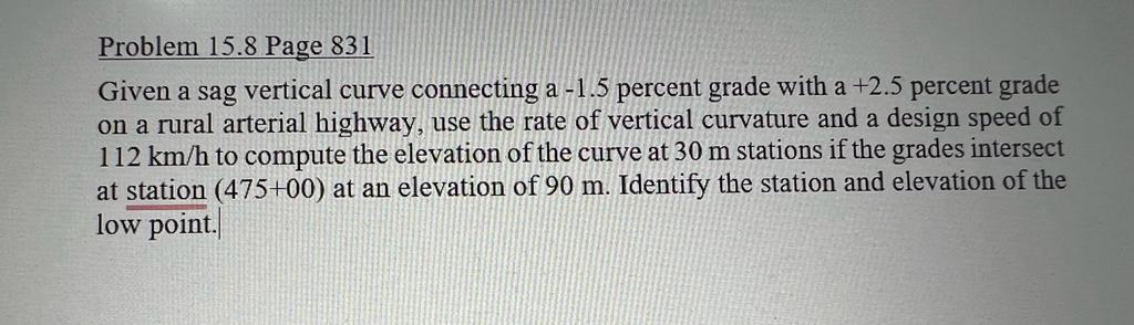 solved-given-a-sag-vertical-curve-connecting-a-1-5-percent-chegg